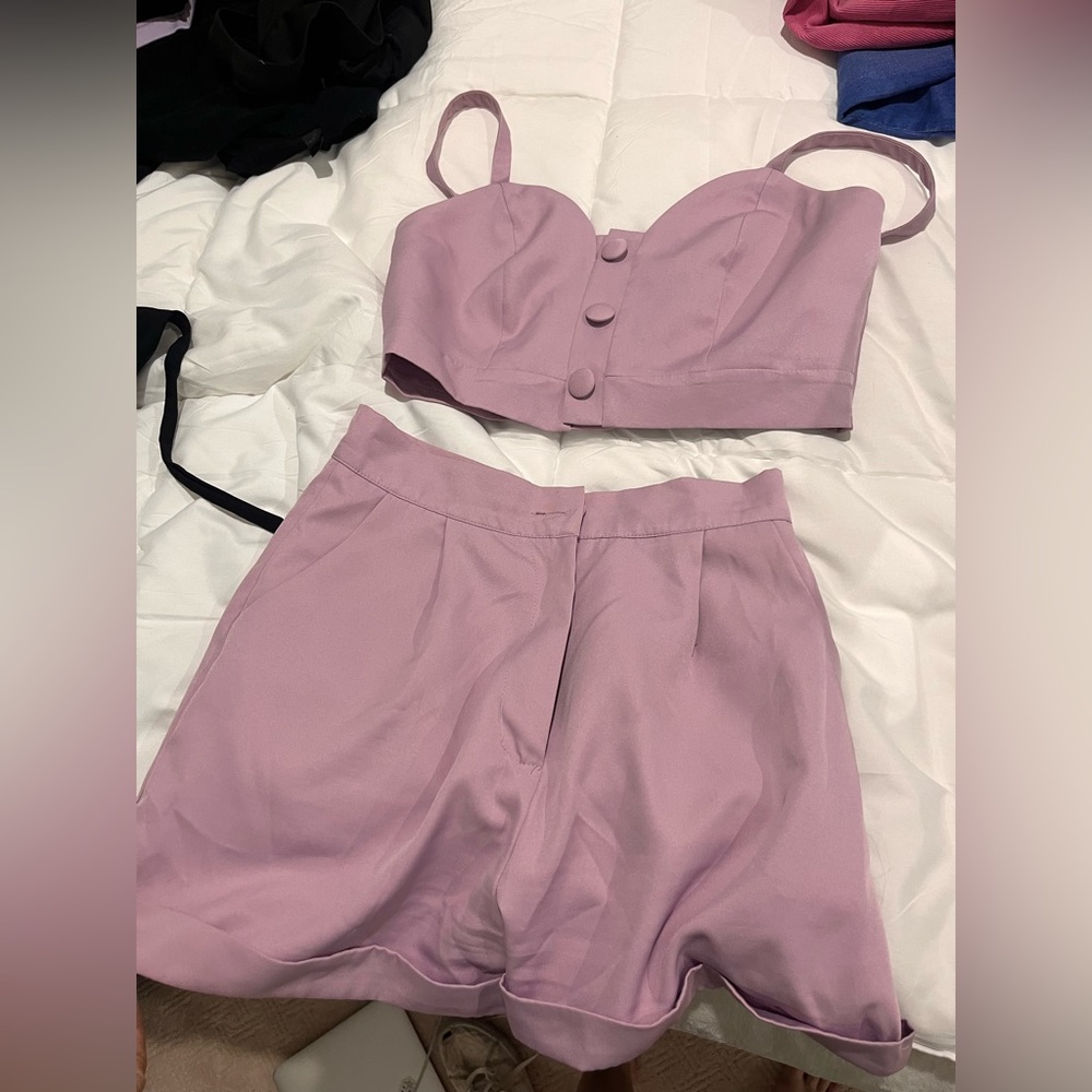 purple summer set